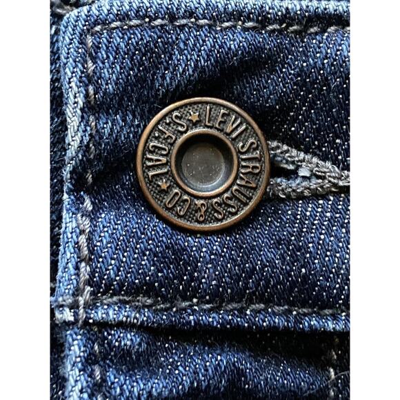 LEVI’S 525 Perfect Waist Mid-Rise Cropped Jeans sz 6 - Picture 6 of 9